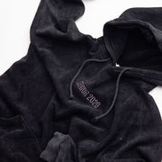The Shirt Stop - Embroidered Suede Hoodie